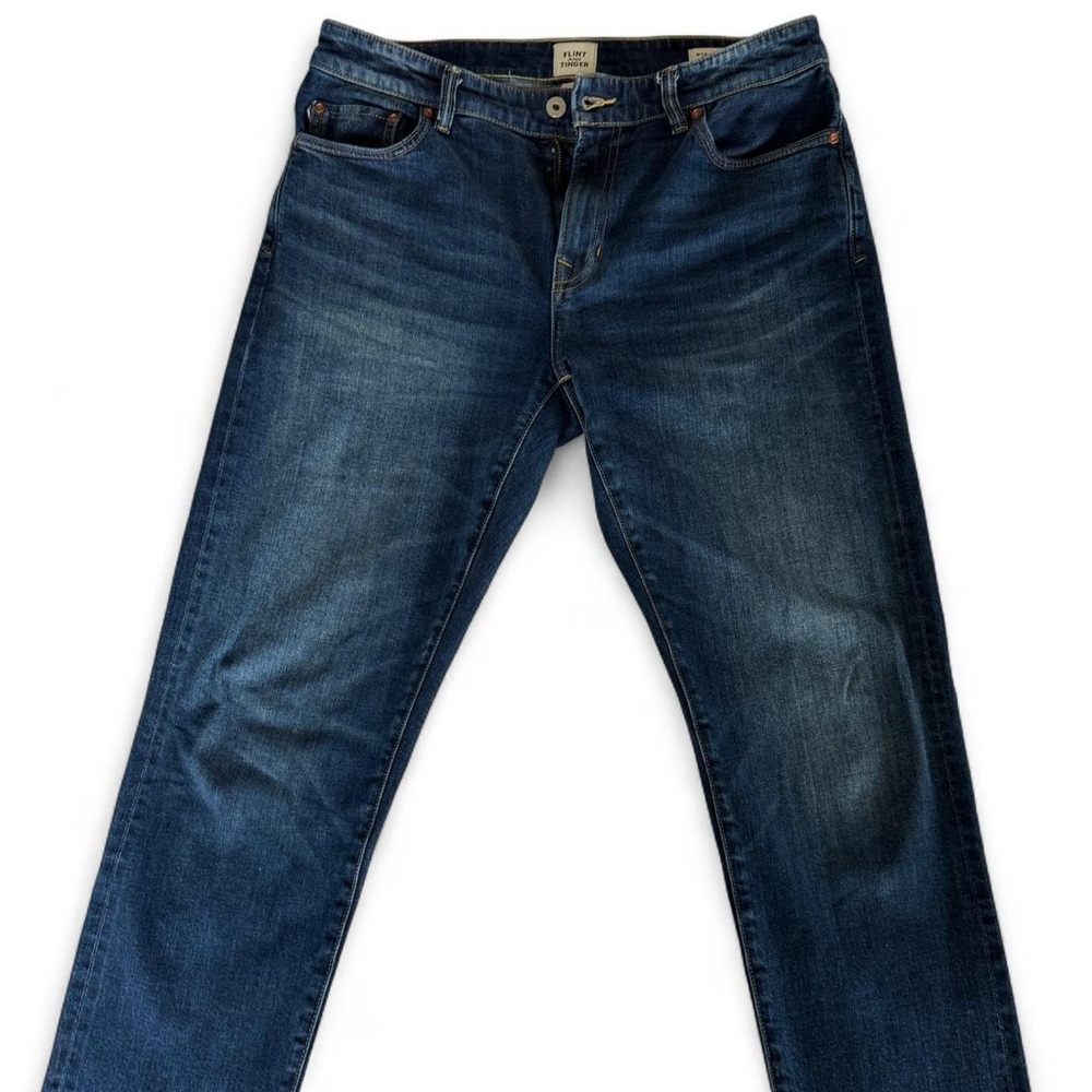 Flint & Tinder Selvedge Dark Wash Jeans